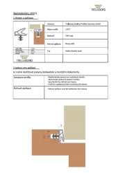 OS - Těsnění do zárubně (bezfalcové dveře) L 5701 Šedá (3/6)