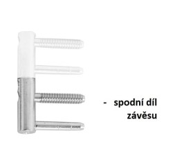 OV - Pant nastavitelný spodní 495/14 Bílý pozink (3/4)
