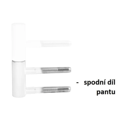 OV - Pant nenastavitelný spodní 101/15 Bílá lesklá (RAL 9010) (3/4)