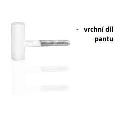 OV - Pant nenastavitelný vrchní 100/15 Bílá lesklá (RAL 9010) (3/4)