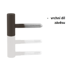 OV - Pant nenastavitelný vrchní 100/15 T - Titan (3/4)