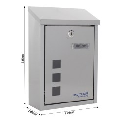 RR - POŠTOVNÍ SCHRÁNKA - CASA - T06047 Inox (4/12)