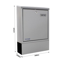 RR - POŠTOVNÍ SCHRÁNKA - LIBRO - T06045 Inox (5/12)