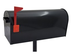 RR - POŠTOVNÍ SCHRÁNKA US ALU MAILBOX - T00218 Černá