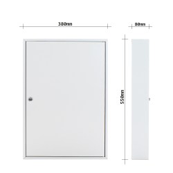 RR - SKŘÍŇKA NA KLÍČE - S100 - T01508 Bílá (4/12)