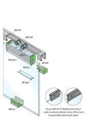 SC - POSUVNÝ SYSTÉM SERIES 100 SILENT GLASS 120 KG -
