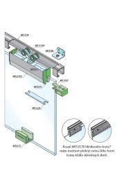 SC - POSUVNÝ SYSTÉM SERIES 100 SILENT GLASS 80 KG -