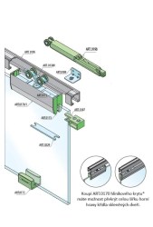 SC - POSUVNÝ SYSTÉM SERIES 100 SILENT GLASS S 80 KG SP -
