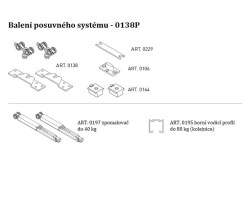 SC - POSUVNÝ SYSTÉM SERIES 100 SILENT S 40 KG SP - (2/2)