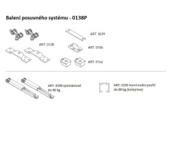 SC - POSUVNÝ SYSTÉM SERIES 100 SILENT S 80 KG SP (3/3)