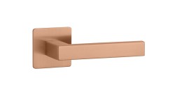 SH - KVADRAT - HR 1760 3SM CUM PVD - Měď matná PVD - rozety BB - klika/klika (5/6)