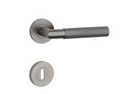 SH - OVAL - R 1742 PRO 8 MM T PVD - Titan PVD - klika/klika - bez spodní rozety (3/6)