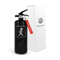 SN - HASICÍ PŘÍSTROJ 2 KG Černá lesklá / stříbrný lesklý emblém (2/14)