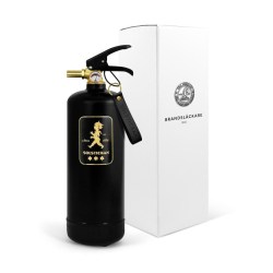 SN - HASICÍ PŘÍSTROJ 2 KG Černá lesklá / zlatý lesklý emblém (2/10)