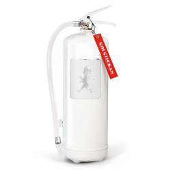 SN - HASICÍ PŘÍSTROJ 6 KG Bílá lesklá / stříbrný lesklý emblém (4/6)