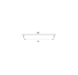 SRL - ALFA větrací mřížka šířka 60 x 250 mm F3 - Zlatý elox - 60 mm - 250 mm (6/8)