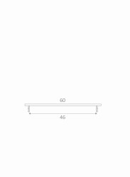 SRL - ALFA větrací mřížka šířka 60 x 800 mm F1 - Stříbrný elox - 60 mm - 800 mm (6/8)