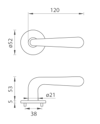 TI - BONA - R 293 5S BS - Černá matná (153) (2/3)
