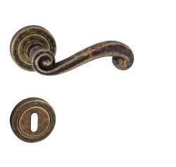 TI - CARLA - R 738 OBA - Antik bronz (46) - klika/klika - rozety WC (3/8)