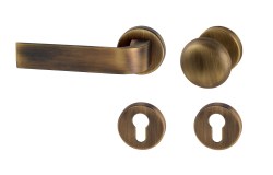 TI - CINTO - R 2732 OGS - Bronz česaný matný (77) - klika/klika - rozety WC (6/8)