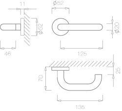 TI - COSLAN - R AP 2000 T - Titan (141) - rozety BB - klika/klika (6/6)
