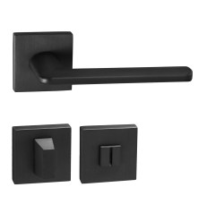 TI - Eliptica - HR 3098Q BS - Černá matná (153) - rozety BB - klika/klika (4/8)
