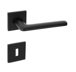 TI - ELIPTICA - HR 4165 5SQ T2 BS - Černá matná (153) - bez spodní rozety - klika/klika (3/4)