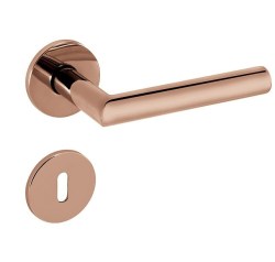 TI - FAVORIT - R 4002 5S CUL PVD - Lesklá měď PVD (161) - klika/klika - bez spodní rozety (3/4)