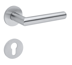 TI - FAVORIT - R 4152 5S OCS - Chrom broušený (96) - klika/klika - rozety WC (4/6)
