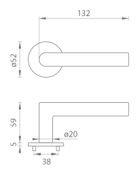 TI - FAVORIT - R 4152 5S T - Titan (141) - klika/klika - rozety WC (6/6)