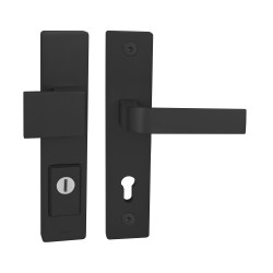 TI - FORTE PLUS 3214/CINTO 2732 - SH, tloušťka dveří 84-90 mm BS - Černá matná (153)