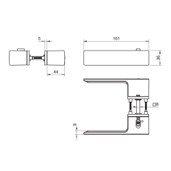 TI - GORDO - RT5 4084 s uzamykáním, 54-61 mm T - Titan (141) (2/3)