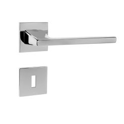 TI - JUNIOR - HR 4140Q 5S OC - ​​Chrom lesklý (03) - rozety WC - klika/klika (3/6)