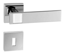 TI - LINHA 5 Vario - HR 3270Q OC - ​​Chrom lesklý (03) - rozety BB - klika/klika (3/4)