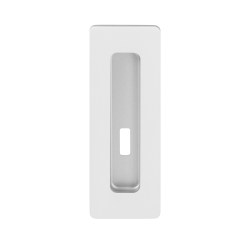 TI - Mušle na posuvné dveře - 4181 5S - BB WS - Bílá matná (152) - BB otvor pro klíč (4/6)