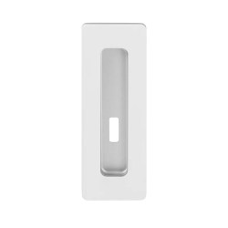 TI - Mušle na posuvné dveře - 4181 5S - BB WS - Bílá matná (152) - BB otvor pro klíč (5/6)
