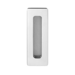 TI - Mušle na posuvné dveře - 4181 5S - bez otvoru OC - ​​Chrom lesklý (03)