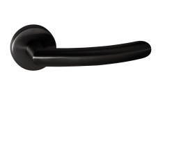 TI - NERO - R 2233 BS - Černá matná (153) - klika/klika - rozety WC (5/8)