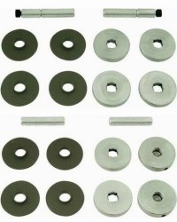 TI - SPOJOVACÍ MATERIÁL BN - Broušená nerez (16) - Spojovací materiál pro pár madel - tloušťka madla 25 mm (2/2)