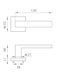 TI - SQUARE - HR 2275Q WS - Bílá matná (152) (2/2)