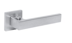 TI - SQUARE - HR 4275Q 7S s uzamykáním, 46-53 mm OCS - Chrom broušený (96) - bez spodní rozety - klika/klika s uzamykáním levá (3/4)