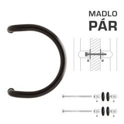 WA - MADLO M1 WA/A-DHP pár Hnědošedá (RAL 8019)