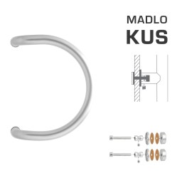 WA - MADLO M1 WA/C-S-SKLO ks BN - Broušená nerez