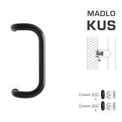 WA - MADLO M2 WA/B-D-DŘEVO ks Černá (RAL 9005)