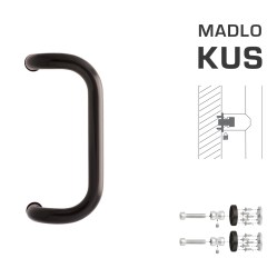 WA - MADLO M2 WA/B-D-DŘEVO ks Hnědošedá (RAL 8019)