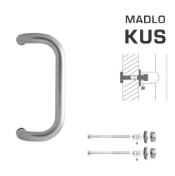 WA - MADLO M2 WA/C-DHP ks Stříbrná (RAL 9006) - Ø 30 mm - 300 mm (3/4)