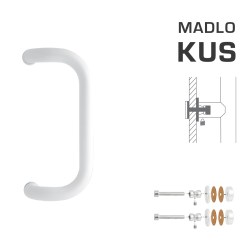 WA - MADLO M2 WA/C-S-SKLO ks Bílá (RAL 9016)