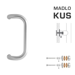 WA - MADLO M2 WA/C-S-SKLO ks BN - Broušená nerez