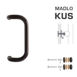 WA - MADLO M2 WA/C-S-SKLO ks Hnědošedá (RAL 8019)