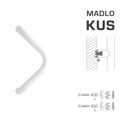 WA - MADLO M6 WA/B-D-DŘEVO ks Bílá (RAL 9016)